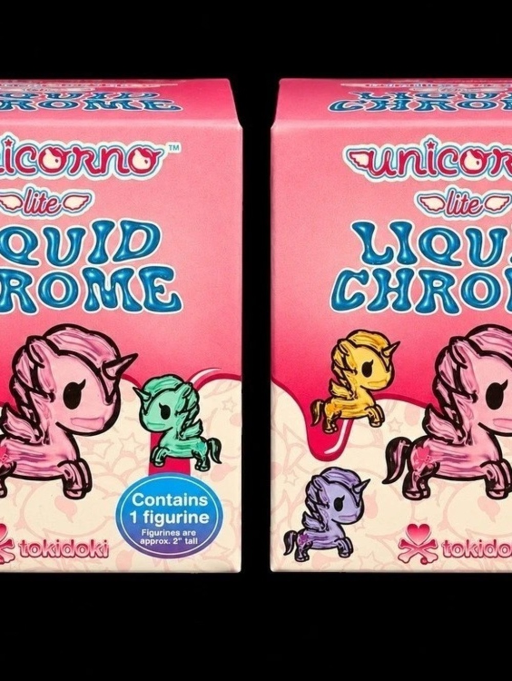 Tokidoki Unicorno Lite Liquid Chrome - 7 Blind Boxes – New & Sealed